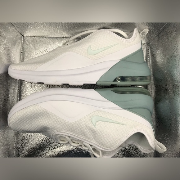 Nike Shoes - Nike Women's White and Green Air Max